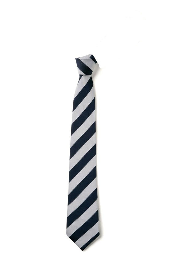 Hillstone Clip on Navy / Silver Tie