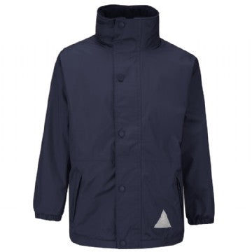 Hillstone Navy Reversible Storm Dry Jacket with Logo both sides