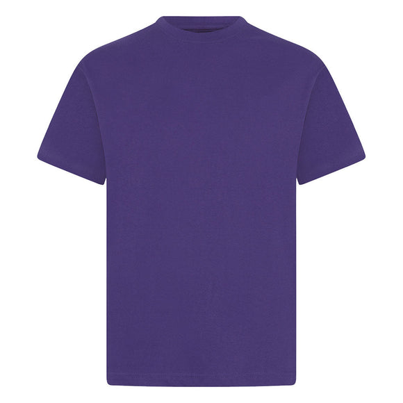 John King Infant Purple PE Teeshirt with Logo on Front and Print