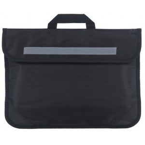 Gayton Black Book Bag with Logo