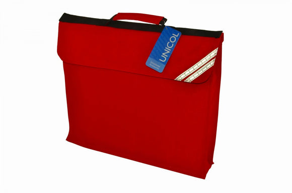 Colville Primary Red Expandable Book Bag with Logo