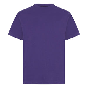 John King Infant Purple PE Teeshirt with Logo on Front and Print