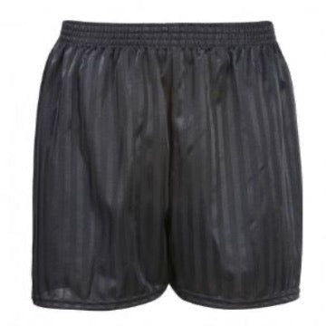 Hawthorne Primary Black PE Shadow Stripe Shorts