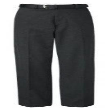 Charcoal Grey Flat Front Trousers