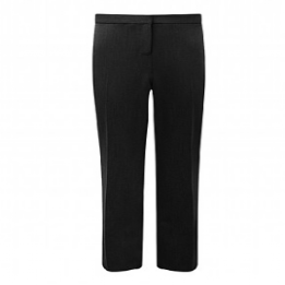 Angle Length Plain Pattern Slim Fit Ladies Trousers at Best Price in Kanpur   Geeta Handloom