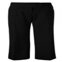 Black Girls Hipster Flat Front Trousers