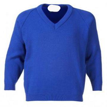 Old Hall Junior Royal Knitted Jumper with Logo