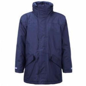 Colville Primary Navy Parka Jacket with Logo