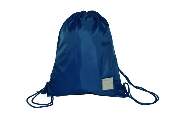 Colville Primary Navy PE Bag with Logo