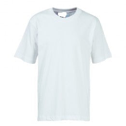 Hawthorne Primary White PE Teeshirt with Logo