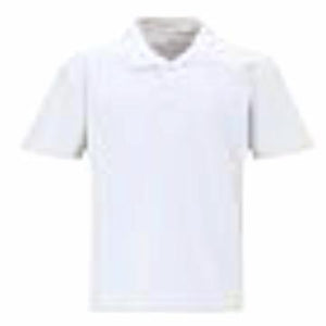 St Joseph's White Poloshirt with Logo (Summer Term Only)